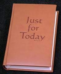 Making coffee is just one small routine, but the daily consistency of it helps keep me going. Na Just For Today Daily Meditation Gift Edition