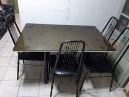 The soft and cushioned seats make many sit for long hours in the dining room and have a long conversation with. Used Restaurant Tables Chairs Chairs Carousell Philippines