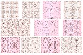 This rose gold pack contains glitter patterns, brushed metal textures and rose gold foil papers. Rose Gold Geometric Floral Patterns By Artspace Thehungryjpeg Com