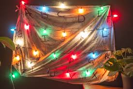 Diy Stranger Things Lightbulb Wall Stranger Things Stranger Light Bulb