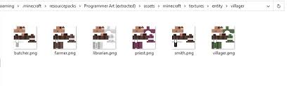 Don't own the game yet? Mc 179624 Villagers Don T Have Old Textures In The Programmer Art Resource Pack Jira