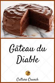 Gateau Au Chocolat Gateaux Du Diable Recette Gateau Chocolat Recette Patisserie