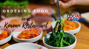 Ordering Food In A Korean Restaurant 90 Day Korean