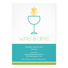 Wine Dine Party Invitation Zazzle Com Party Invitations Invitations Wine And Dine