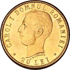 Faceţi clic pe lei moldoveneşti sau de lire sterline pentru a converti intre aceasta si toate celelalte monede. 20 Lei Carol I Reign Of Carol I Romania Numista