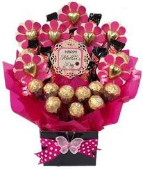 Mothers Days Flower Choc Bouquet Jpg 350 414 Chocolate Flowers Bouquet Chocolate Bouquet Mothers Day Chocolates