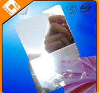 plastic PVC Mirror Business Card membership cards-Card ...