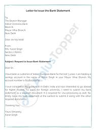 Letter should be written on company letterhead or official email id should be used to send a job offer through official email id. Bank Statement Request Letter Format Samples And How To Write A Bank Statement Request Letter A Plus Topper