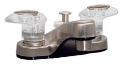 Rv bathroom faucet with diverter. Rv Tub Shower Faucet With Diverter Lavatory 4 Brushed Nickel