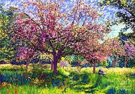 Image result for apple blossom paintings