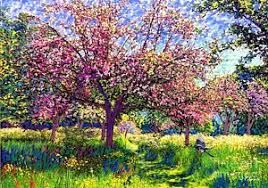 Image result for apple blossom paintings