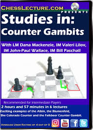 Gambit statistics, roster and history. Studies In Counter Gambits Chess Lecture Volume 184 House Of Staunton