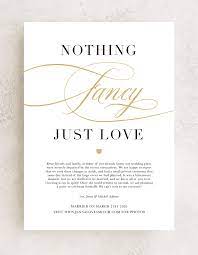Nothing Fancy Elopement Announcements Wedding Announcement Cards Wedding Announcements Wedding Announcements Wording