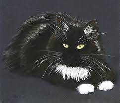 Check out our fluffy cat drawing selection for the very best in unique or custom, handmade pieces from our pet portraits shops. Black Fluffy Cat Drawing By Anastasiya Malakhova