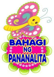 Sa pisara ay may nakadikit nang apat na speech bubble (ginupit na cartolina paper). Bahagi Ng Pananalita