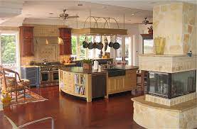 Lintels have to overlap supporting walls by a set amount and the hearth itself has to extend a set distance from the. Kitchen Fireplace Sitting Area Houzz