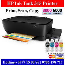 Printer and scanner software download. Hp Ink Tank 315 Multi Function Printer Price Sri Lanka