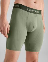 Second Skin Luxe Rib Mid-Length Boxer Brief 6" – Tommy John