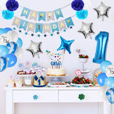 Contains such icons as party, decoration, disco ball, dancing, nightlife. Buy 1st Birthday Boy Decorations Baby Boy 1st Birthday Party Supplies Blue Decorations 67pcs With 1st Birthday Baby Crown One Cake Topper 1st Birthday Highchair Banner Decorations Happy Birthday Banner Online