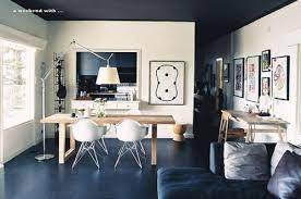 Black Floors Forever House Interior Black Ceiling Interior