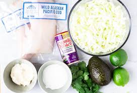 Top with sour cream and cilantro and serve with lime wedges if desired. Blackened Fish Tacos Delicious Little Bites