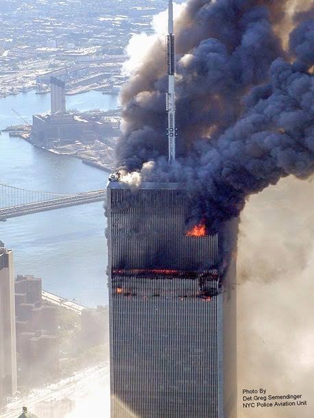See rare aerial photos of the 9/11 attack on the World Trade Center