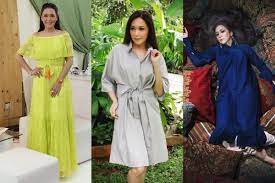 Maia estianty (born maia estianty, 27 january 1976), known as maia ahmad during her marriage to fellow musician ahmad dhani, is an indonesian musician, music producer, songwriter, singer, actress, businesswoman, talent show judge, and television personality. Baru Saja Menikah 10 Gaya Berkelas Maia Estianty Dengan Dress Polos
