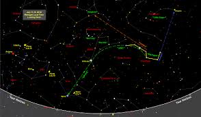 sky map star chart july 2016 old farmers almanac