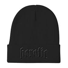 Download any of our books later this one. Heretic Black On Black Beanie Heathen Heretic