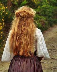 Lovely Medieval Hairstyle Medieval Hairstyles Renaissance Hairstyles Hair Styles