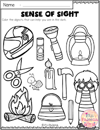 Five Senses Activities Five Senses Worksheet Senses Activities Senses Preschool