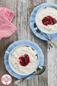The Creamiest Rice Pudding Recipe Gemma S Bigger Bolder Baking Recipe Rice Pudding Creamy Rice Pudding Pudding Recipes