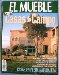 Cabaña con chimenea ubicado en la terraza y acabados semi rústicos. Revista El Mueble NÂº 2 Extra Casas De Campo V Comprar Otras Revistas Y Periodicos Modernos En Todocoleccion 33955525
