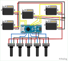 Record And Play 3d Printed Robotic Arm Using Arduino Arduino Arduino Arm Arduino Robot Arm