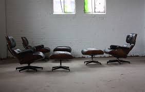 Threeway Action Charles And Ray Eames Rosewood And Leather Lounge Chair 670 And Ottoman 671 For Herman Miller U S A Two 1960s And One 70s
