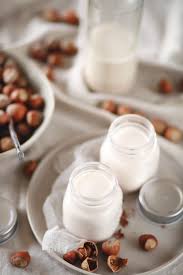 Lait De Noisettes Maison Chefnini Recette Lait De Noisette Recette De Petit Dejeuner Noisette