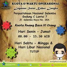 Peti pemulangan buku disediakan di luar bangunan perpustakaan untuk memudahkan pengguna memulangkan bahan sewaktu perpustakaan ditutup. Perpusnas Sur Twitter Layanan Surat Kabar Langka Perpustakaan Nasional Kembali Dibuka Untuk Sahabatperpusnas Yang Akan Berkunjung Ke Layanan Surat Kabar Langka Perpusnas Salemba Gd C Lt 7 Dapat Memperhatikan Informasi Jam Buka