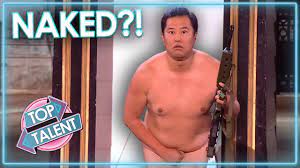 MAN POSES NAKED LIVE ON BRITAIN'S GOT TALENT 2023 | Top Talent - YouTube