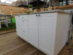 John michael outdoor kitchens earned the reputation of best in class, by using the highest quality materials, detailed production protocol and an unparalleled customer experience. Hdpe The Best Outdoor Cabinet Material Werever Outdoor Cabinets