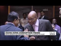 Zuma is accused of overseeing mass looting of state funds during his. Jacob Zuma Corruption Probe South Africa S Ex President Refuses To Appear In Court Youtube