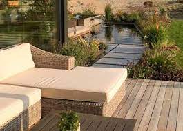 gartenplanung renate waas gartenarchitekt munchen gartendesign lounge mit blick auf wasserbecken und das outdoor decor modern garden outdoor sectional sofa