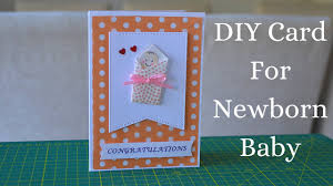 Congratulations with this wonderful commitment to each other. Diy Greeting Card For Newborn Baby Baby Congratulations Card Step By Step Tutorial 1 Youtube