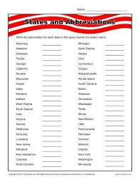 From the vault see another. States And Abbreviation Printable Worksheet For Students State Abbreviations Spelling Worksheets States And Capitals