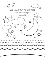 Creation activities for kids crafts. 9 Pics Of Bible Verse Genesis 1 Coloring Pages Bible Genesis 1 Coloring Home