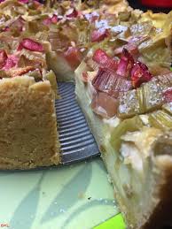 Rhabarber Pudding Kuchen Rhabarber Pudding Pudding Kuchen Kuchen