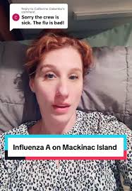 Replying to @Catherine Colombo it’s been rough! #mackinacisland #resident  #islandlife #yearround #winter #influenza