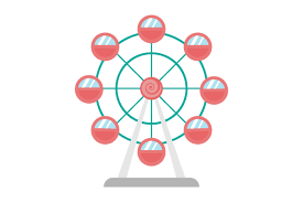 Ferris Wheel Svg Cut File By Creative Fabrica Crafts Creative Fabrica
