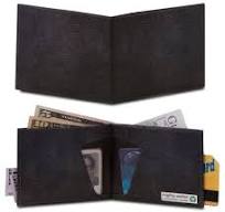 Black "Leather" Tyvek® Mighty Wallet