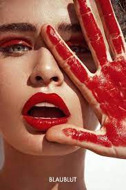 Red Lipstick Face Photography Creative Portrait Photography Creative Photoshoot Ideas