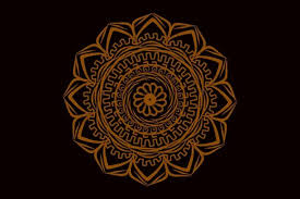 Find hundreds of free patterns to print or download including svg (scalable vector graphics) stencils and designs. Golden Flower Mandala Art Graphic By Masyafi Creative Studio Creative Fabrica